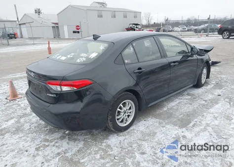 2022 Toyota Corolla Hybrid Le z USA, uszkodzony, nr VIN JTDEAMDE2NJ059309